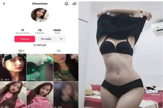 Mất công dụ mãi mới đụ được em Chan