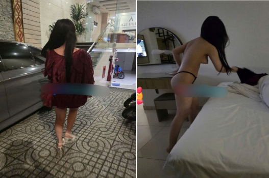 Rủ em vào nhà nghỉ làm nháy vội rồi về